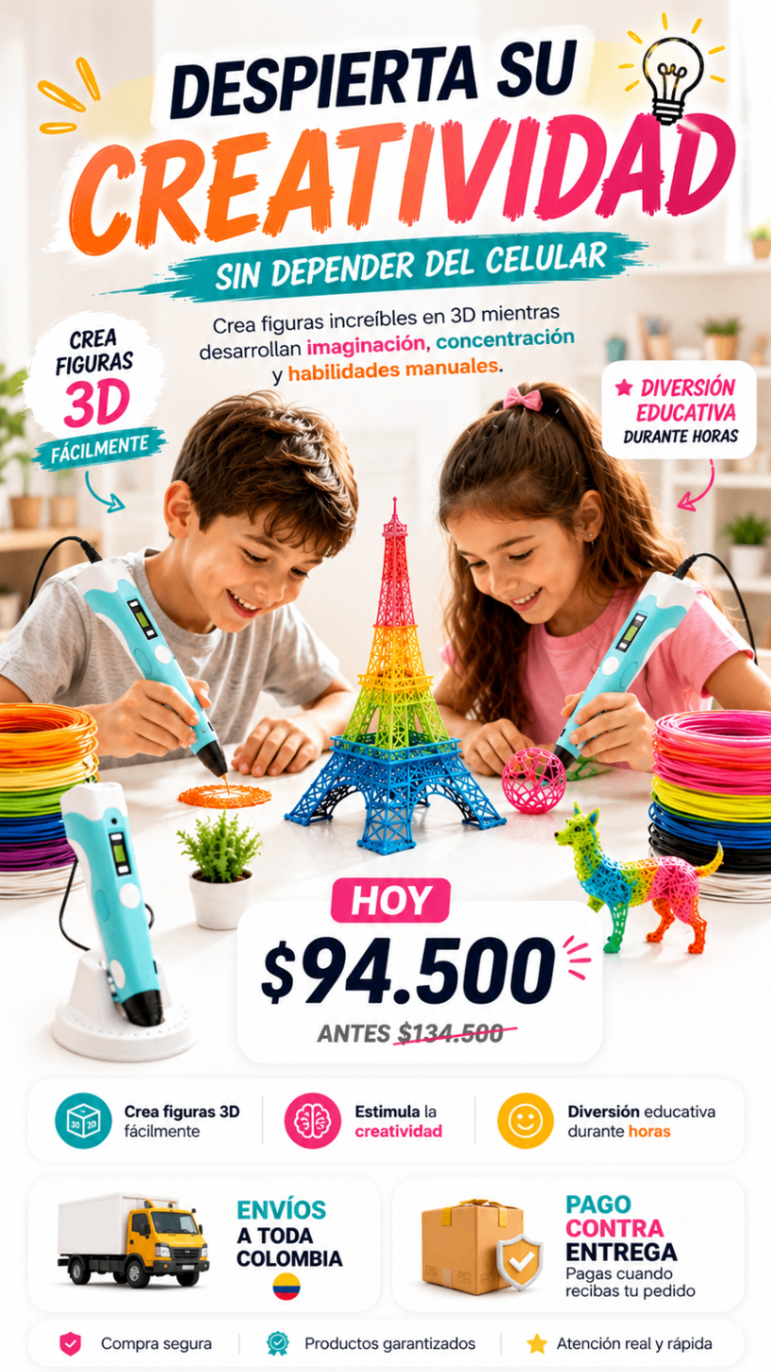 Lapiz de impresion 3D