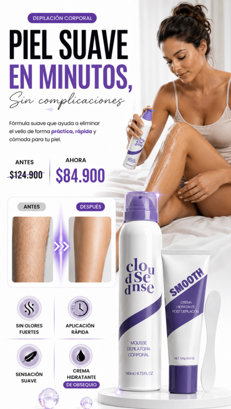 AEROSOL DEPILATORIO + OBSEQUIO CREMA